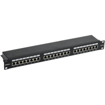 IEK Патч-панель 1U кат.5E FTP 24 порта (Krone) GENERICA - PP24-1UC5EF-K05-G